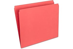 Staples 509646 Red File Folders - A Practical Solution for Efficient Document Management