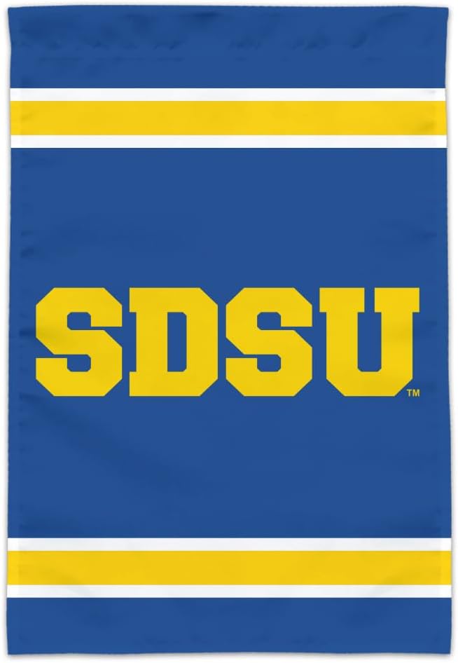South Dakota State University Stripes Garden Yard Flag