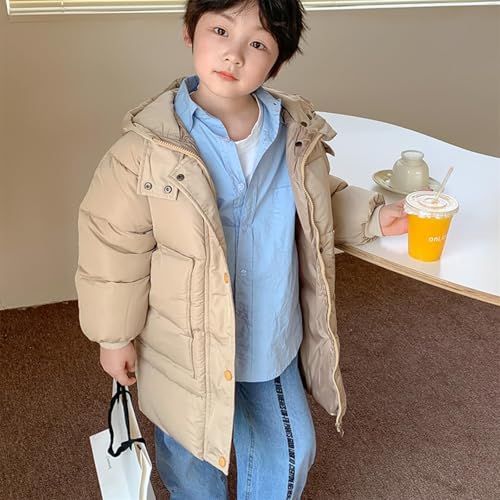 Girls Winter Coat Long Hooded Parka Zip up Soft Fleece Puffer Jacket Quilted Down Coats Heavyweight Warm Windproof Outerwear3