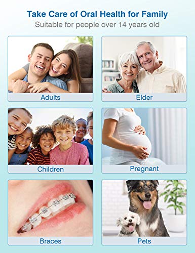 Electric Teeth Cleaning Tool For Home Tooth Care, 5 Modes, Usb Rechargeable, 2 Replacement Heads, Led Light, Portable Teeth Cleaner Kit For Beginner #TOP4