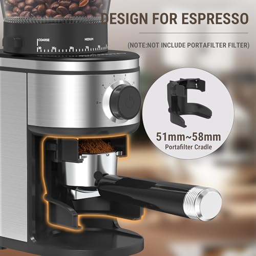 Industrial espresso grinder