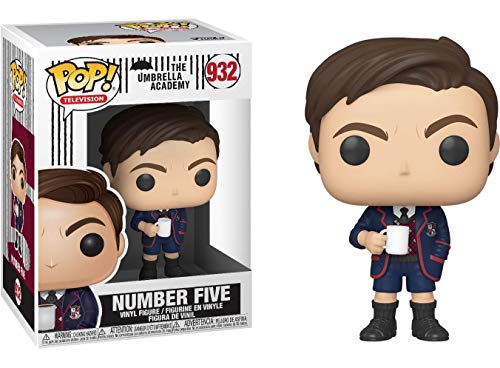 Pop Umbrella Academy - Number Five Funko Pop! Vinyl Figure (Bundled With Compatible Pop Box Protector Case), Multicolored, 3.75 Inches #TOP1