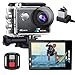 Produktbild Xile Action Camera 4K/30FPS, WiFi, Action Cam and 2.4G Remote Control 131FT Underwater Camera with 2 x 1350 mAh Batteries and Multifunctional Accessories (D002)