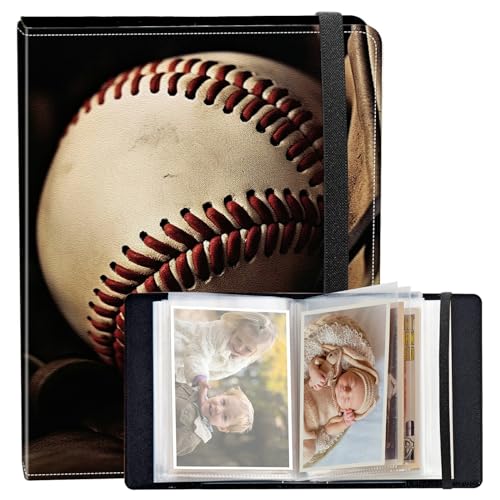 BREIDMKFM Photo Album 4x6 120 Photos Small Capacity PU