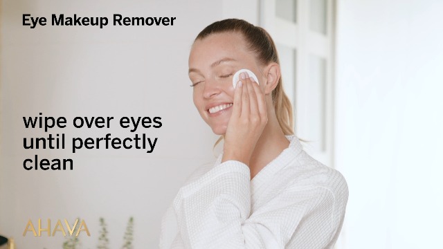 AHAVA Time To Clear Eye Make-up Remover - Bi-phased makeup remover, lifts away waterproof eye makeup, not leaves sticky residue, leaves the eye area tender & smooth, with exclusive Osmoter, 4.2 Fl.Oz - Image 6