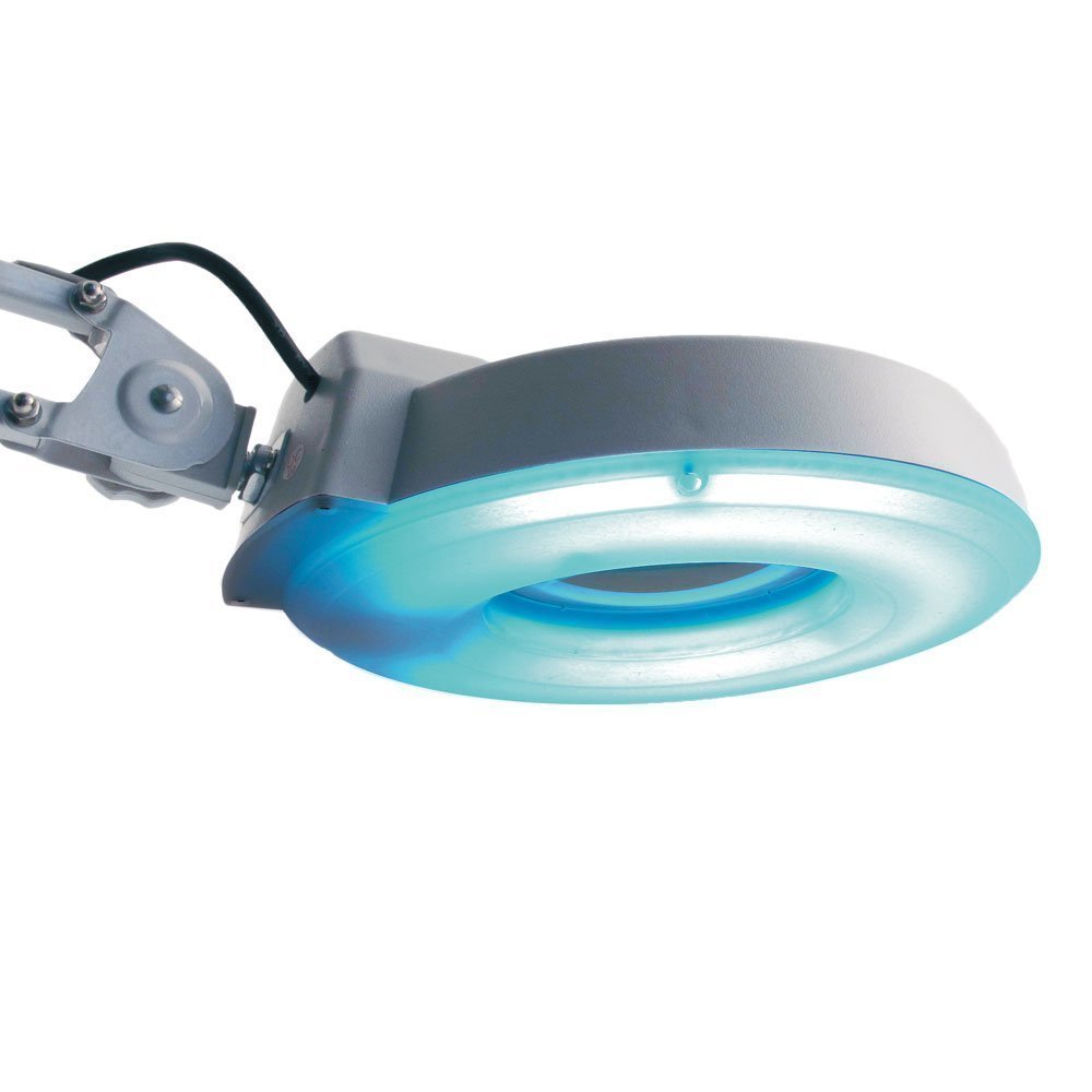 Lámpara de manicura UV/LED con Soporte Laminado para Uso móvil (Lupa LED) [Clase de eficiencia energética A ++]