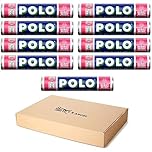 9 x Polo Sugar Free Berry Mint Rolls in VR Angel Box – Refreshing Mint Sweets with Berry Flavour, Low Calorie Mints, Pocket Size Breath Freshener Rolls for On-the-Go