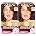 L'Oréal Paris Excellence Créme Permanent Hair Color, 5RB Medium Reddish Brown, 2 COUNT 100% Gray Coverage Hair Dye