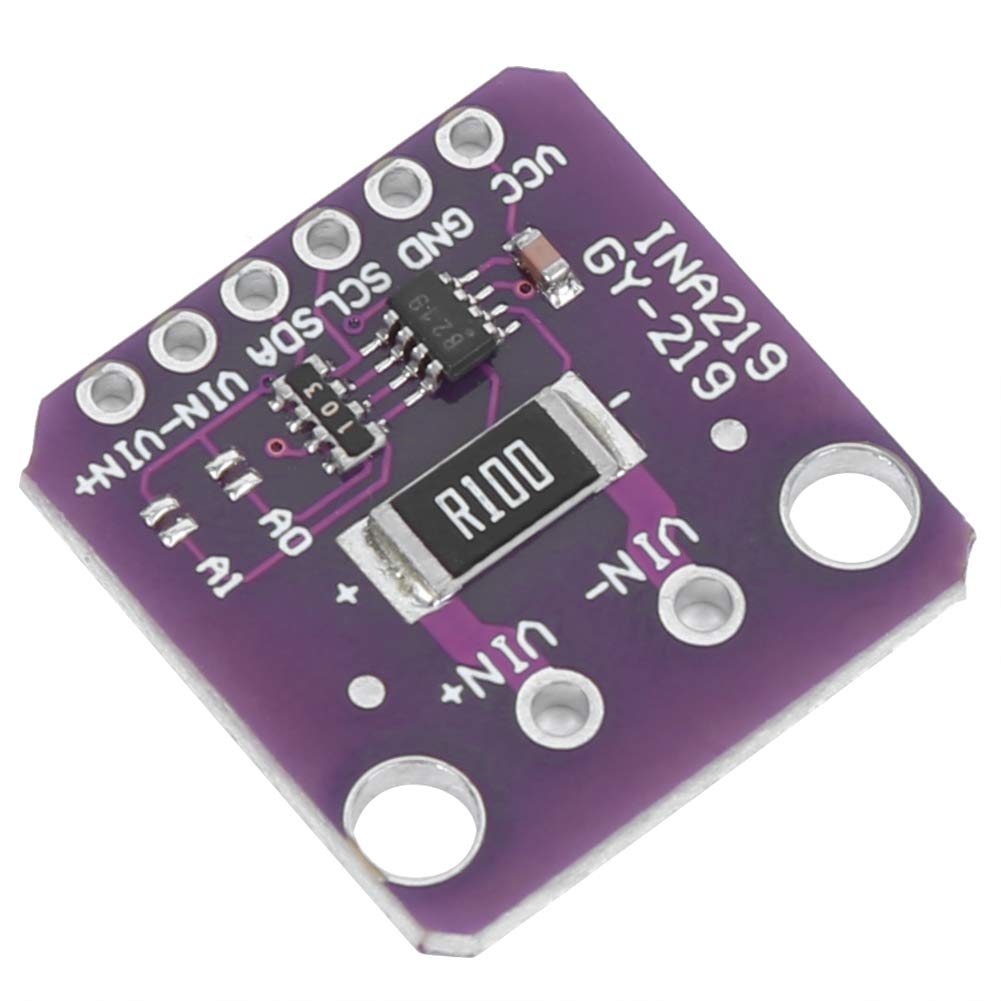 Jeanoko 5 pièces puces de programmation de haute précision GY INA219 Module de capteur de courant numérique pour la détection de courant de tension de Circuit