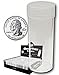 BCW Quarter Coin Storage Tubes - 100 ct