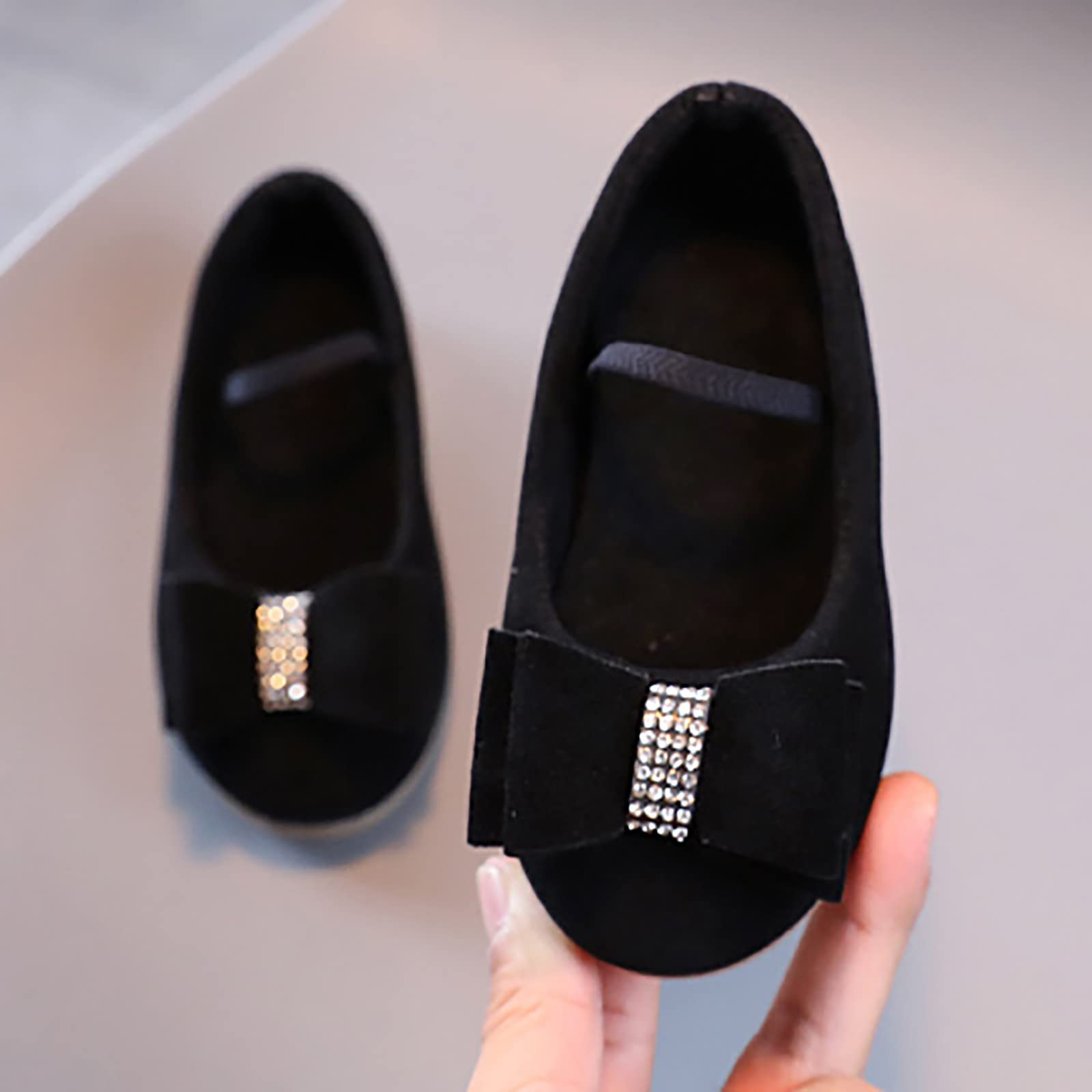 RXZCHH Generisch Dziewczę buty księżniczki Maluch Baby Bowknot ły Buty