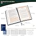The Spiritual Growth Bible, Study Bible, NLT - New Living Translation Holy Bible, Faux Leather, Navy (NLT Spiritual Growth Editions)