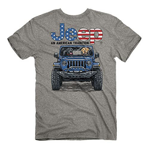 Jeep USA Labs T-Shirt - Small Grey