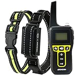 IOKHEIRA Dog Training Collar with Remote 2600Ft Range, Rechargeable No Shock Dog Training Collar with Beep and Vibration Modes, IP67 Waterproof for Small Medium Large Dogs
