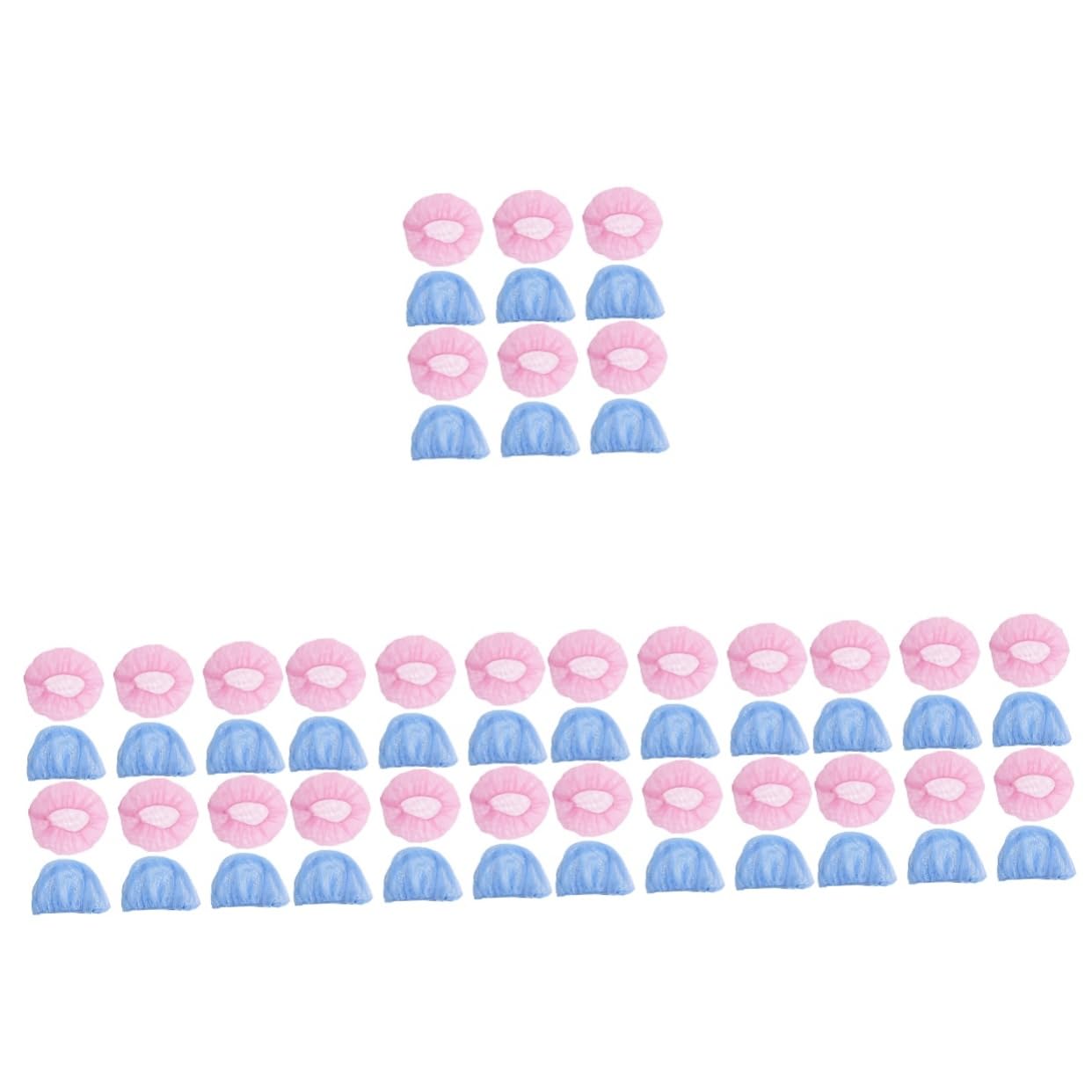 Healeved 60piezas Gorro De Trabajo Malla para Chef De Sombreros De Sueño para Mujeres para Cocinas Protección Cabello y Comodidad Calientes