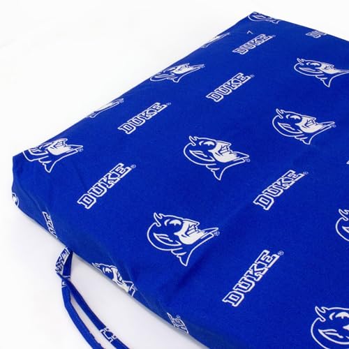 Image of College Covers Everything Comfy Duke Blue Devils 2 Piece Chair Cushion
