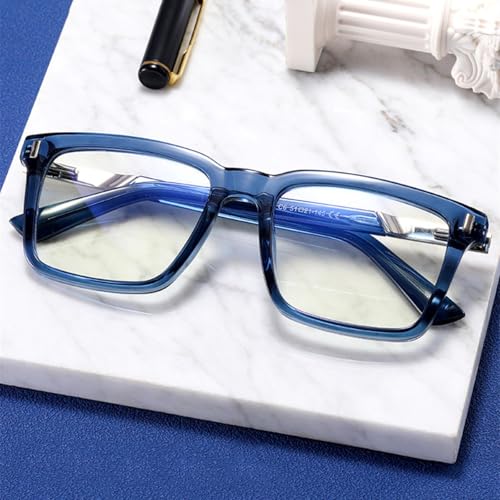 Lunettes de vue tendance avec montures à charnières et rivets