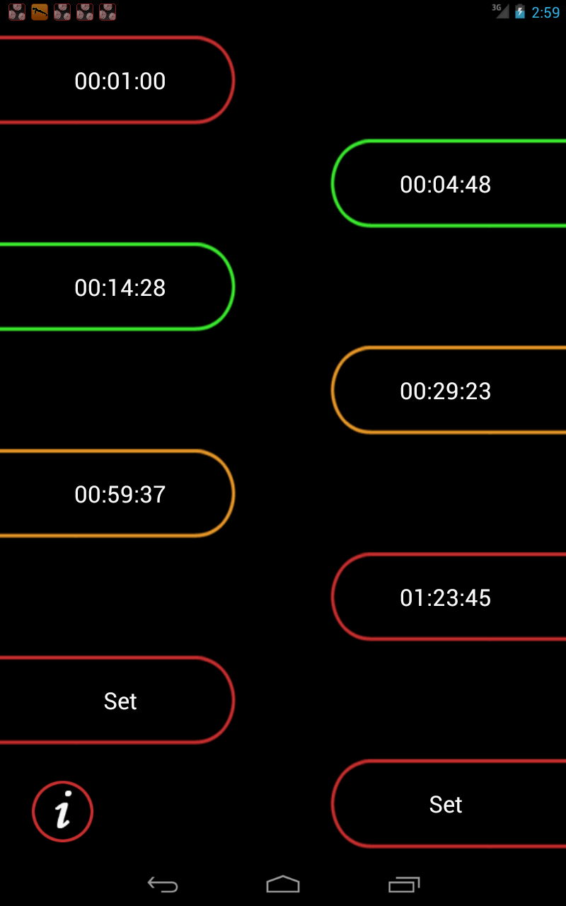 Multiple Timer PRO App on Amazon Appstore
