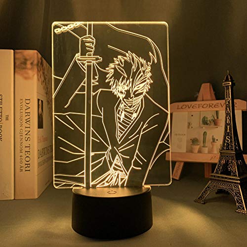 Anime Bleach 3D Light for Home Decor Night Light