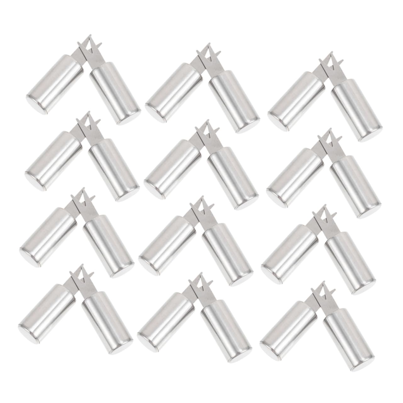 GREENADSCAPE Multi-function Corn Skewers Compact Bbq Forks Stainless Steel Corn Fork