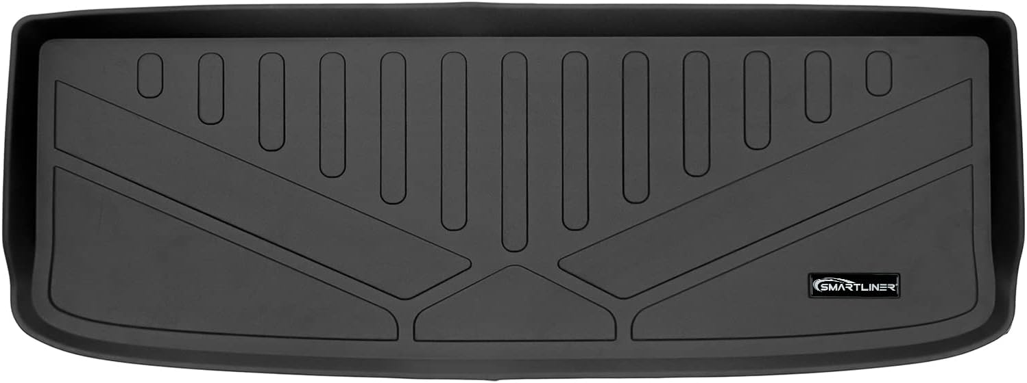 SMARTLINER All Weather Custom Fit Cargo Liner Mat Behind 3rd Row Compatible with 2022-2025 Nissan Pathfinder