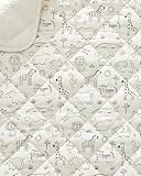 Zoo Animals Toddler Comforter - Down Alternative Toddler Microfiber Comforter - Lightweight & Warm Baby Quilt...