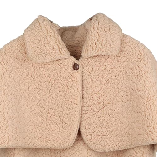 Women Winter Shawl Wrap Shoulder Shawl Cape Ponchos Thermal Fleece Shawl Neck Protective Pad for Festival Gift Plane2