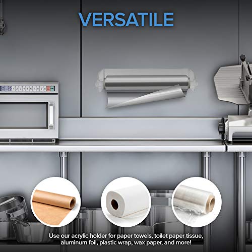 Acrylichomedesign Wall Mount Acrylic Paper Towel Holder,Clear #TOP6