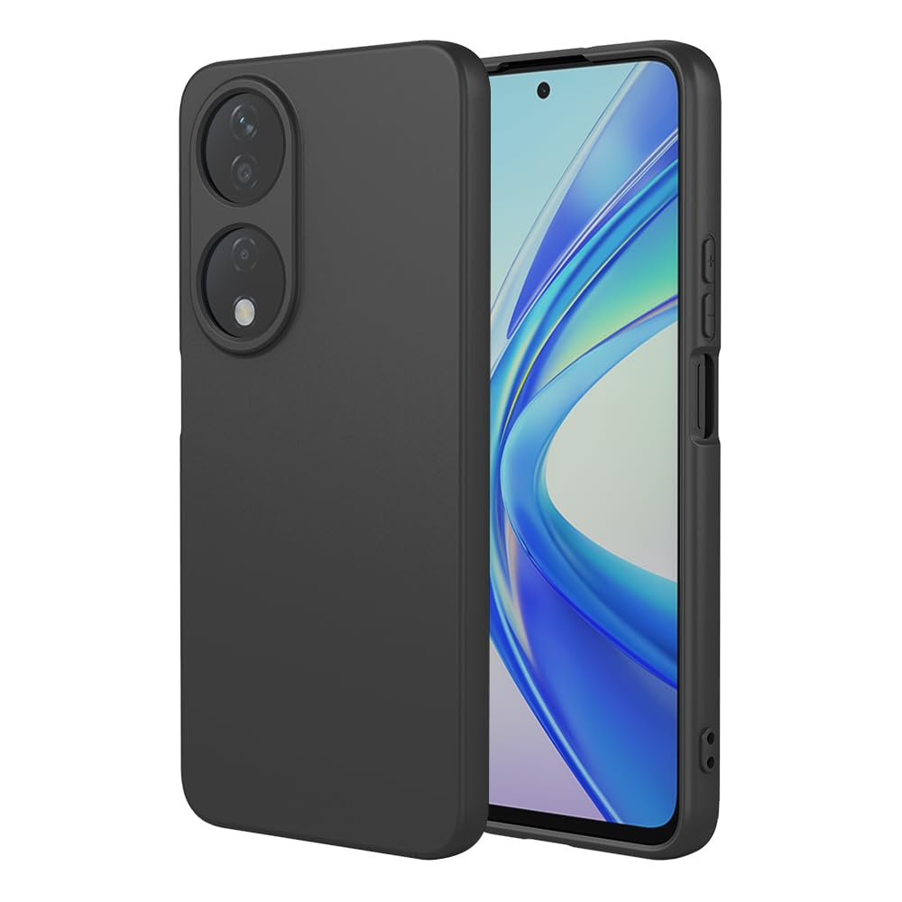 Liquid Silicone Case Compatible with Honor X7b, Gel Rubber Full Body Protection Shockproof Cover Case Drop Protection Cases for Honor X7b (G)