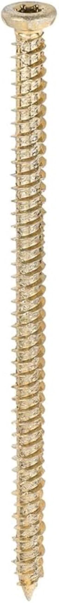 Timco 00130Tcon Multi Fix Concrete Screw Zyp 7.5 X 130Mm Box Of 100 5055017597208