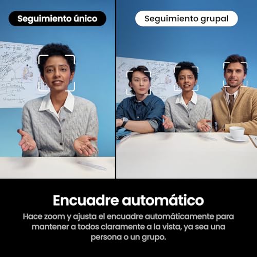 Insta360 Link 2 Pro – Webcam PTZ 4K para PC/Mac, Sensor 1/1,3”, Seguimiento por IA, HDR, micrófonos con cancelación de Ruido, Compatible con StreamDeck, Zoom, Teams y Twitch para reuniones - imagen 5