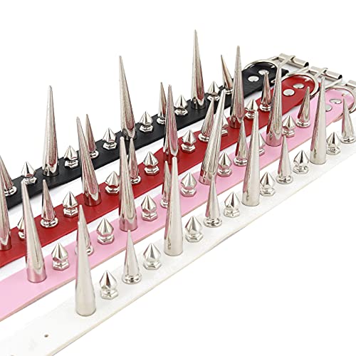 FNQUFUJ Goth Necklaces Long Spiked Choker Punk Rock Collar Halloween Costume Jewelry Gothic Accessories4