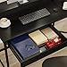 Rolanstar L Shaped Gaming Desk with Drawer, 55.1