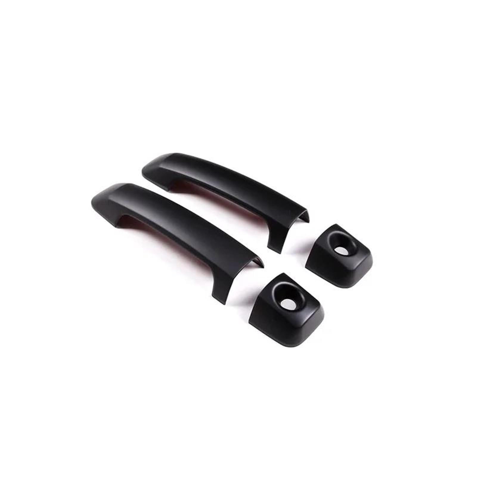 JTWMTY for FJ for Cruiser 2007 2008 2009 2010-2021 ABS Car Outer Door Handle Cover Trim Auto Accessories Stickers(Matt Black)