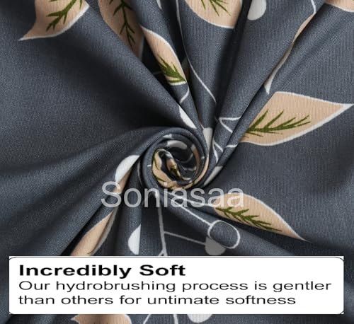Image of 202 TC Cotton Feel All Around Elastic Fitted Bedsheet, Elastic Fitted Bedsheet Single Size Bedsheet for Single Bed with 1 Pillow Cover, Size - 72 x 36 x 8 Inch Color