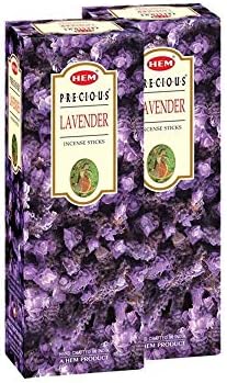 Hem Lavender Incense Sticks 100 Gram Pack of 2 (200 Gram)