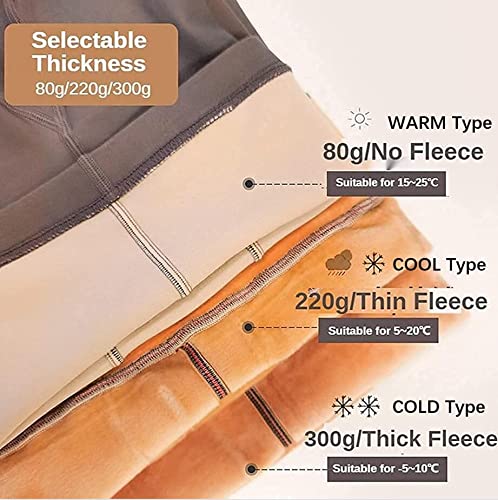 Women Winter Warm Fleece Lined Tights Pantyhose Fake Translucent Leggings Stretchy High Waist Sheer Solid Stocking2