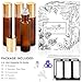 PrettyCare 4 Pack Amber Glass Oil Roller Bottles for Essential Oils 10ml, Roll On Bottles with Stainless Steel Roller Ball Leak-Proof Perfume Travel Refillable Bottle Empty, Beauty & Personal Care