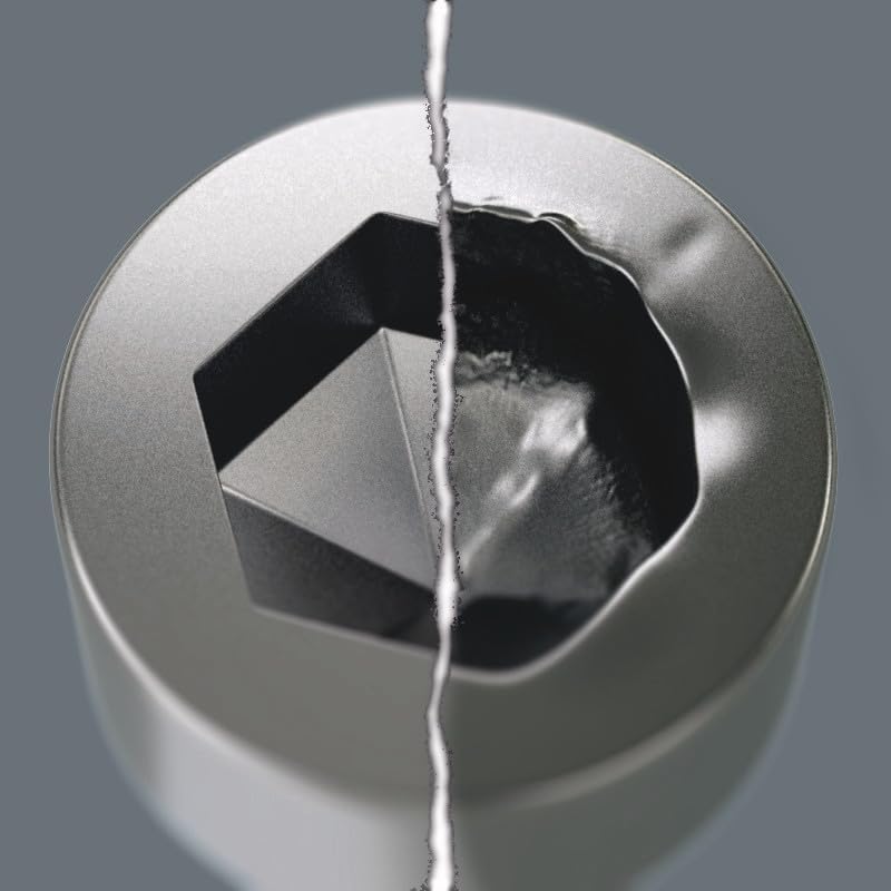 Wera Hex Plus Zestaw Kluczy Nasadowych, Wielokolorowy, 21.41 x 6.81 x 0.99 cm; 200.03 g, 9 Elementów