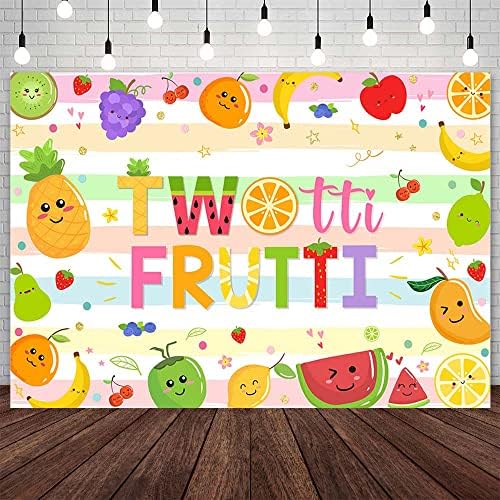 Tutti Frutti Party Backdrop, TWO-TTI FRUTTI Fruit Party Decor, Summer – Iconica Design - View #3