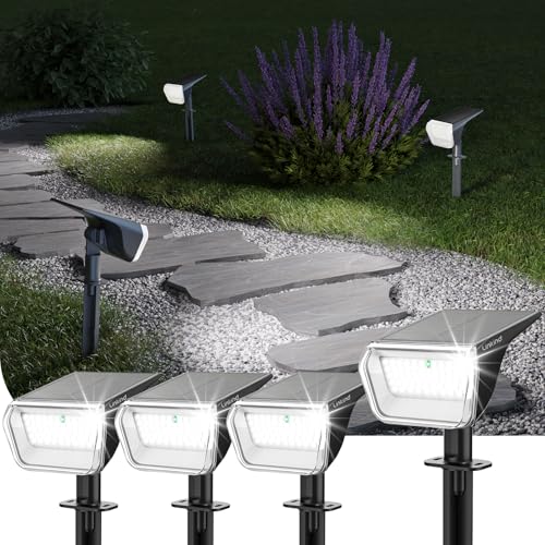 Linkind Solar Spot Lights Outdoor Waterproof IP67, 60...