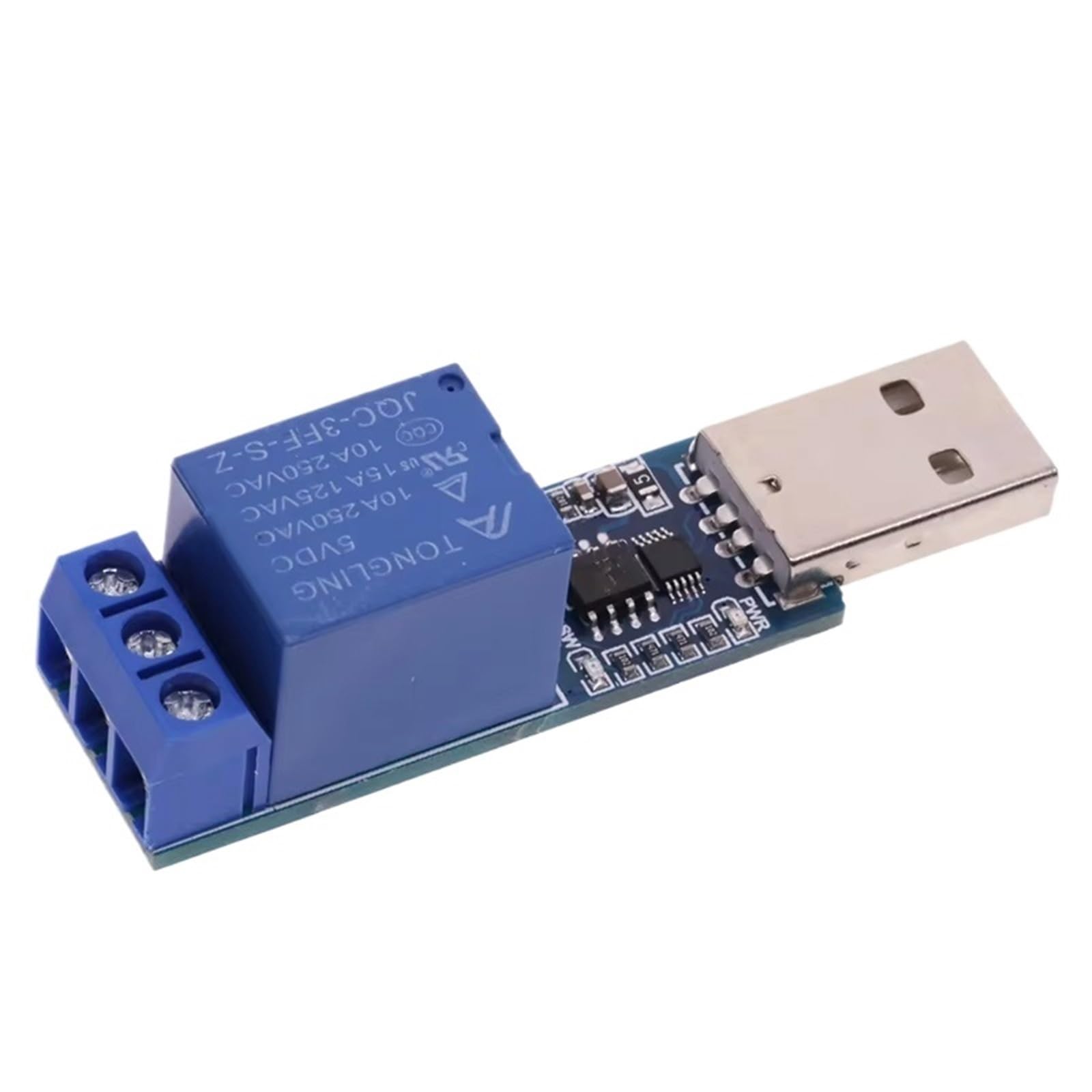 Relais USB 5V LCUS-1 commutateur de commande intelligent CH340 convertisseur PCB 10A 5PCS