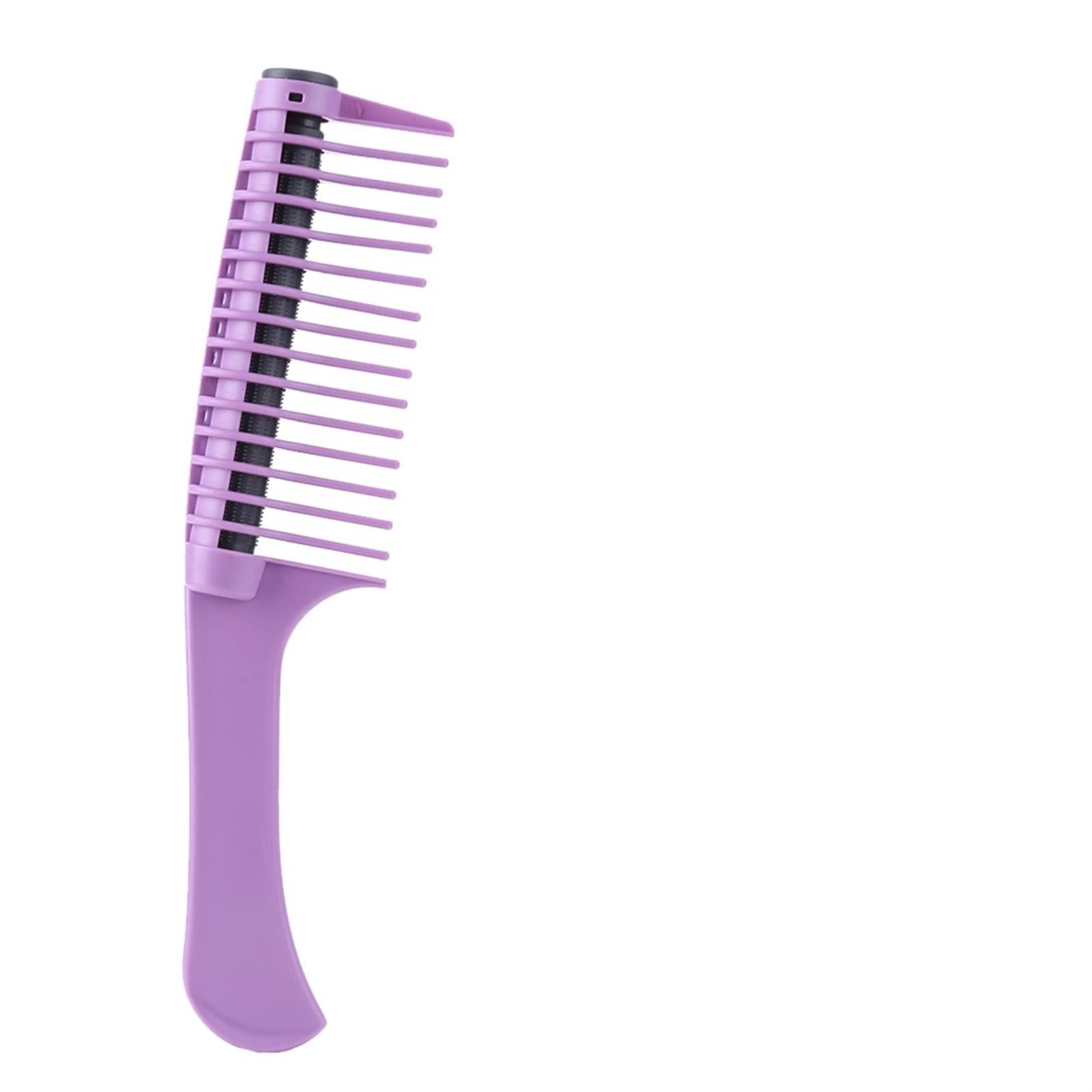 DieffematicSZ Grzebień Styling Hair Curling Comb, Curly Hair, Supple, Non Knotting Plastic
