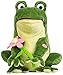 Archile Singing Frog ausgestopfte Plüschtier mit goggling Eyes Electric Soft Toy Animierte Musik Spielzeug für Kinder Erwachsene Geschenke