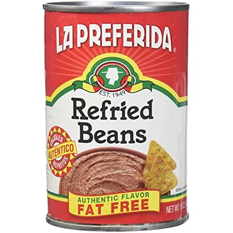 La Preferida Refried Beans Fat Free, 16-Ounce (Pack of 12) Cover