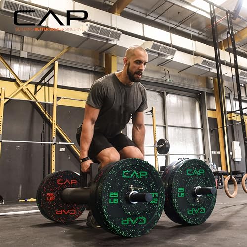 Image of CAP Barbell Rubber Olympic Bumper Plate | Multiple Options /Colors