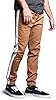 VICTORIOUS Mens Side Stripe Jogger Twill Pants
