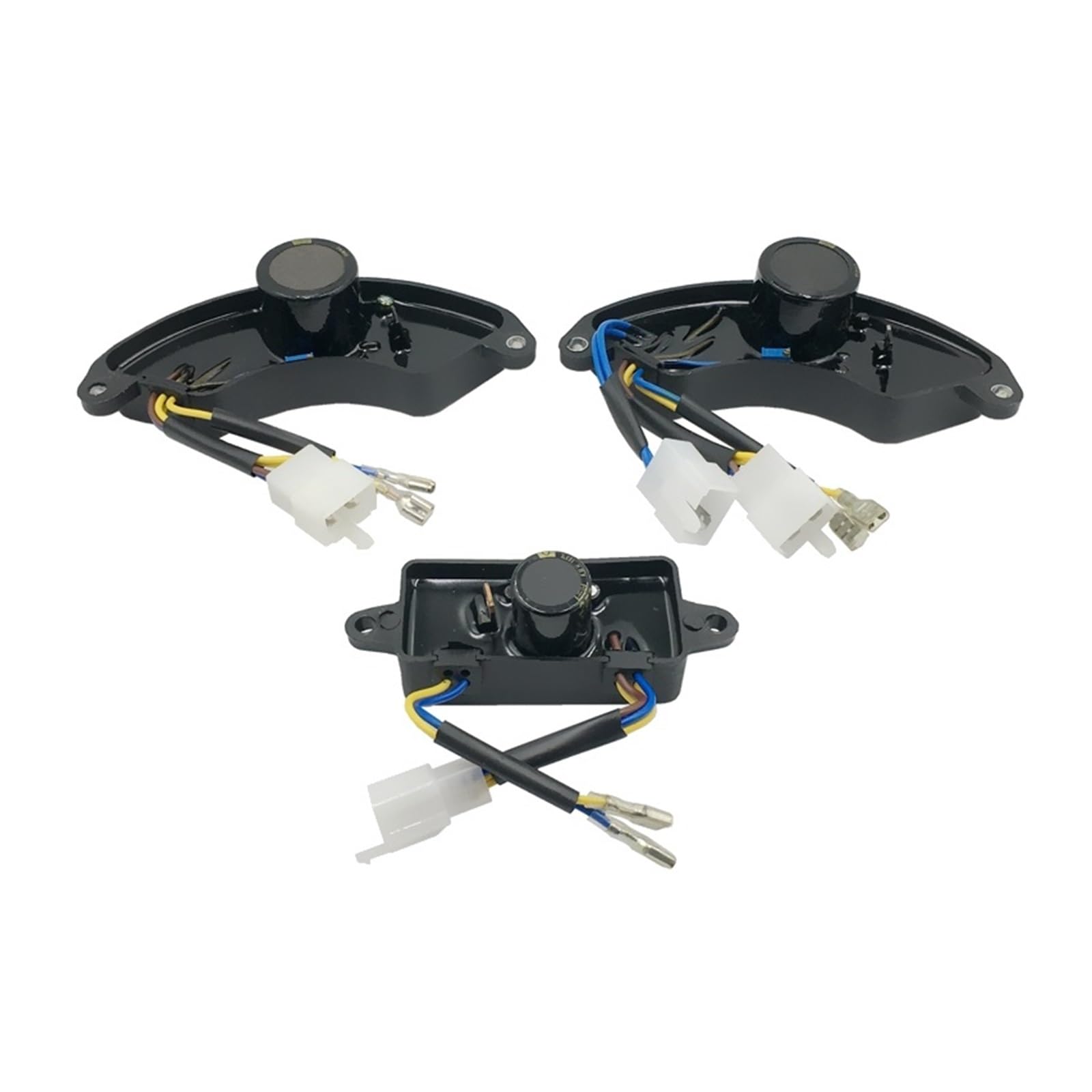Regulador de tensión Regulador de Voltaje automático 2KW 5KW generador de Gasolina monofásico/trifásico AVR (Color : 2KW 1Phase 6wire)