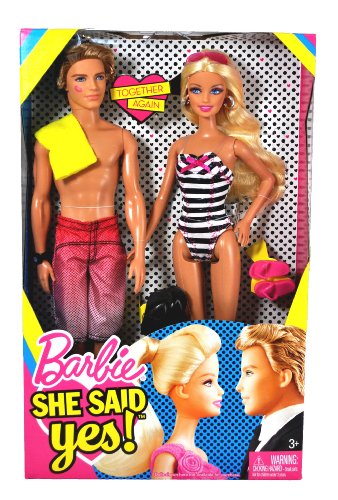 Pack de 2 Muñecas Barbie She Said Yes! 12 Pulgadas miniatura 1