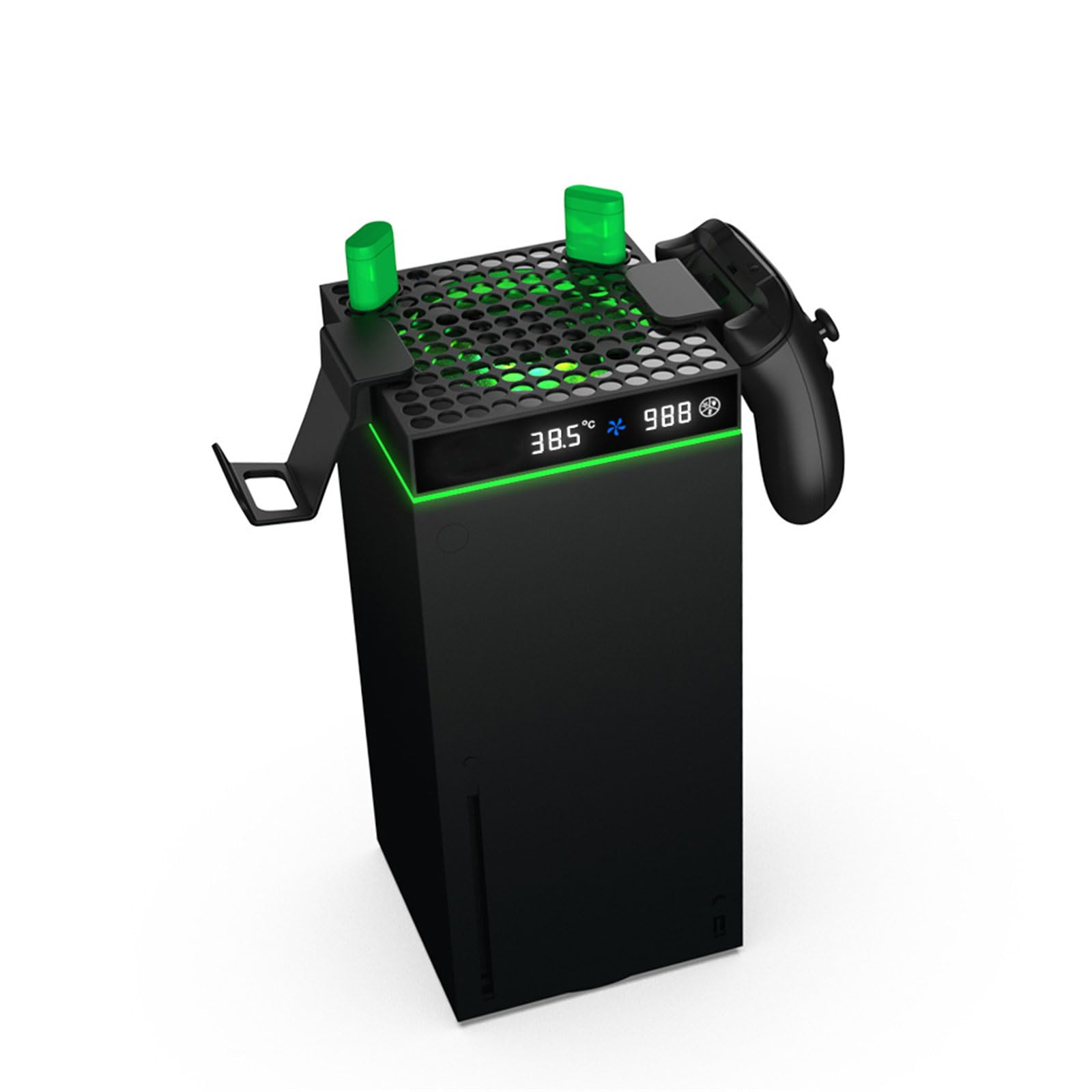 Supporto per ventola di raffreddamento RGB per console host, 3 velocità, regolabile, dissipazione del calore, console di gioco